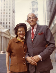Sadie T.M. and Raymond Pace Alexander in 1974.