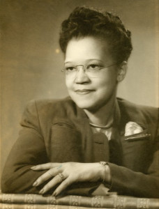 Sadie T.M. Alexander in 1945.