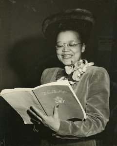 Sadie T.M. Alexander as a member of the Truman Commission on Civil Rights in 1947.