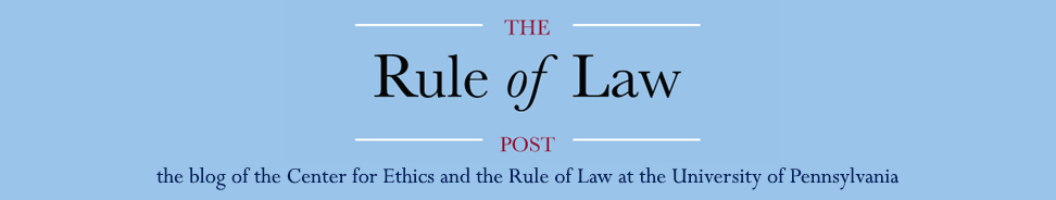 The Rule of Law Post Blog